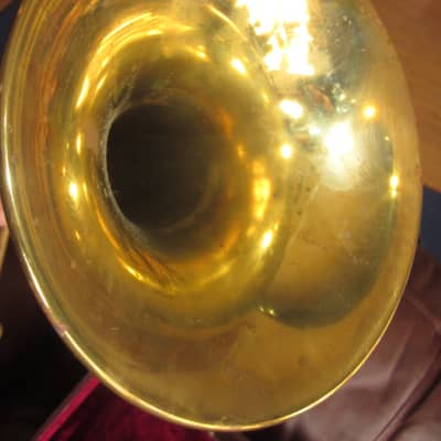 Vintage Conn Orpheum Stencil Trombone w/ Hard Case and Mouthpiece #40238 image 5