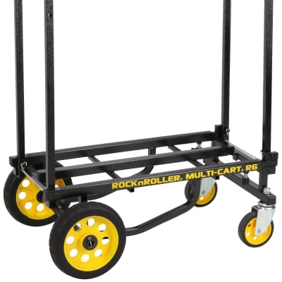 Rock N Roller R6RT MultiCart - R6 500lb Capacity DJ PA Equipment Transport Cart image 9