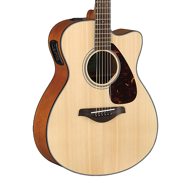 Yamaha FSX800C Acoustic-Electric Guitar Natural image 1