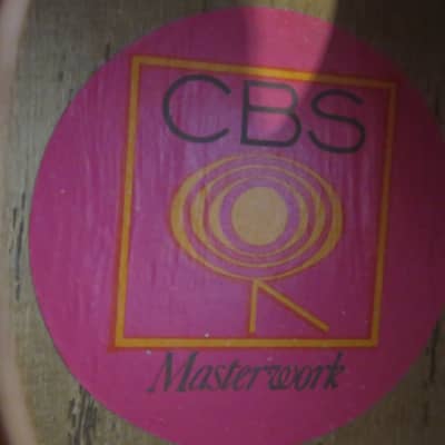Late 60's / Early 70's CBS Masterwork Classical Guitar with High Action image 11