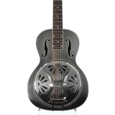 Gretsch G9231 Bobtail Steel Square-Neck A.E. Steel Body Spider Cone Resonator Guitar image 1