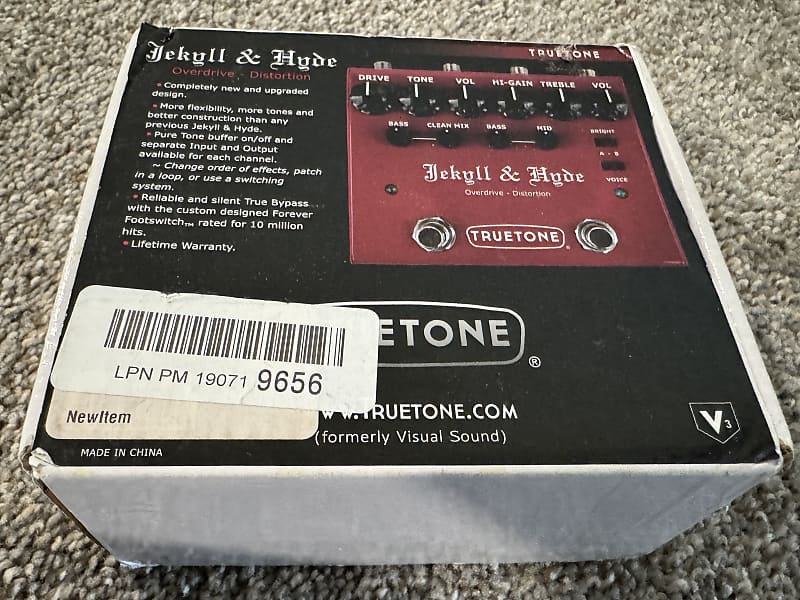 Truetone Jekyll & Hyde Overdrive & Distortion V3 | Reverb