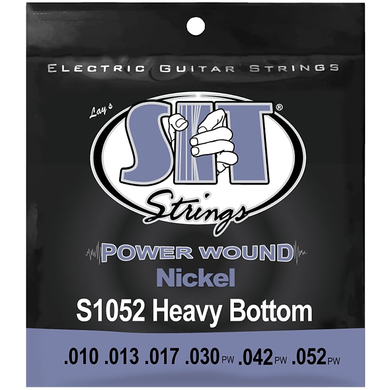 SIT Strings S1052 Heavy Bottom Power Wound Nickel .010-.052 image 1