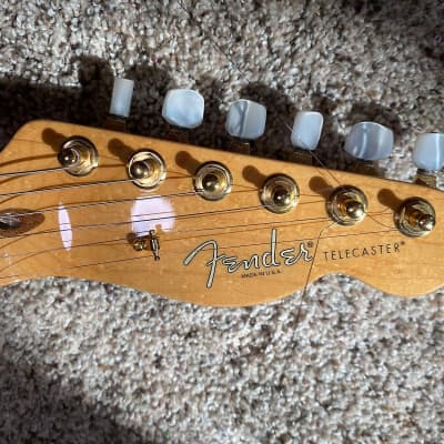 Fender Limited Edition Select Light Ash Telecaster White Blonde image 4
