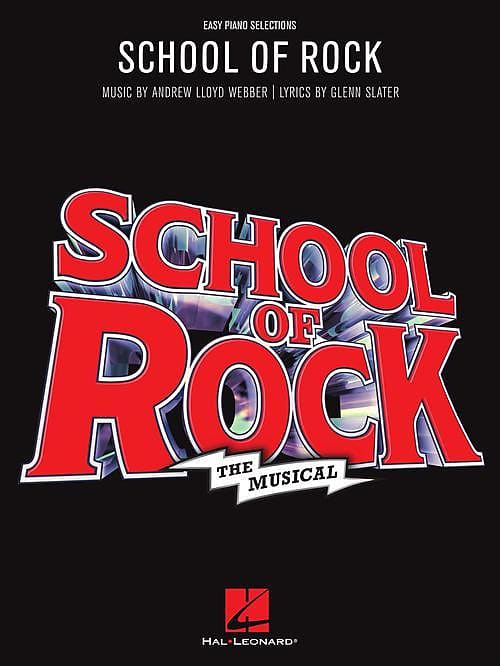 School of Rock: The Musical Easy Piano Vocal Selections | Reverb