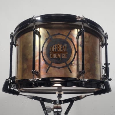 Offbeat Drum Co. 14x8" Copper Patina Snare image 1