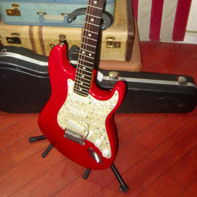 1993 Fender Strat Plus Red image 2