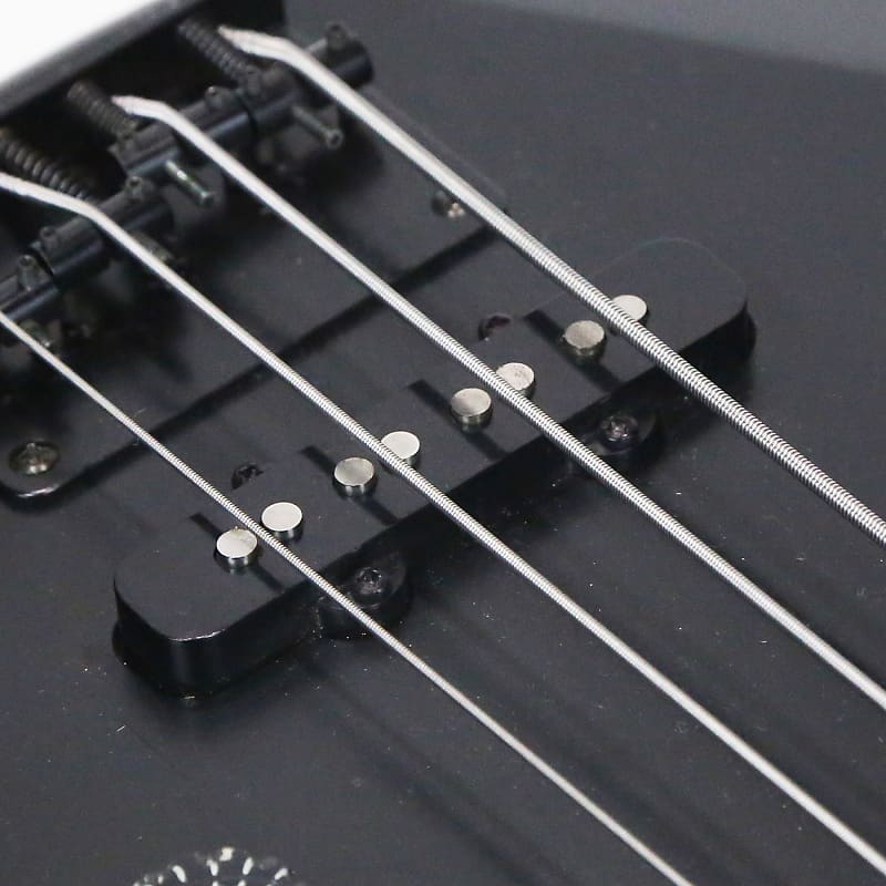 1984 Electra Westone X695JB Jet Black X695 JB Vintage MIJ Jazz Precision  Electric Fretless Fretted Bass Guitar w/ 2 Necks Matsumoku Japan Orig. Hard  