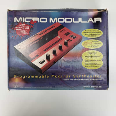 Nord Micro Modular Desktop Virtual Synthesizer 1997 - 2003 - Red