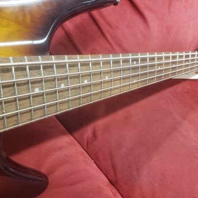 Ibanez  SR-375E 5 String Bass  Sunburst image 9