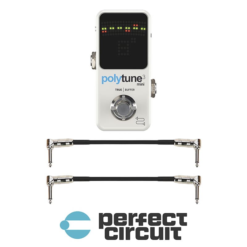 TC Electronic Polytune 2 Mini Poly-Chromatic Tuner Pedal