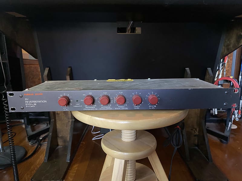 Furman Sound RV-1 Spring Reverb 1970's - Black (2 of 2) image 1
