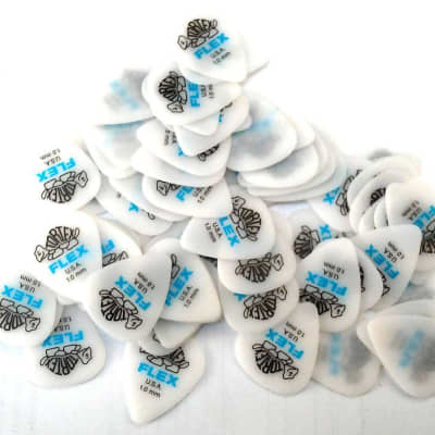 Dunlop 428R10 Tortex Flex Standard 1mm Guitar Picks (72-Pack