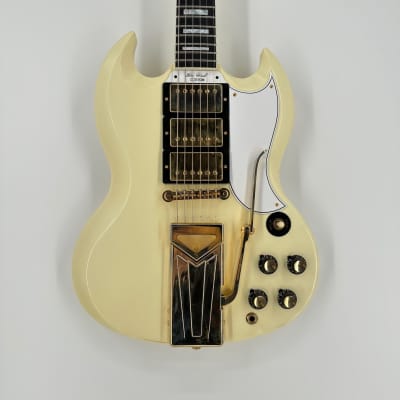 Gibson Les Paul SG Custom 1961 60th Anniversary VOS Polaris White for sale