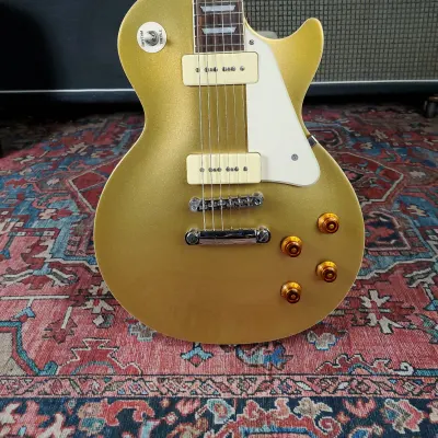 ギター Epiphone les paul 56' gold top Epiphone Les Paul '56 Goldtop - Metallic Gold | Sweetwater