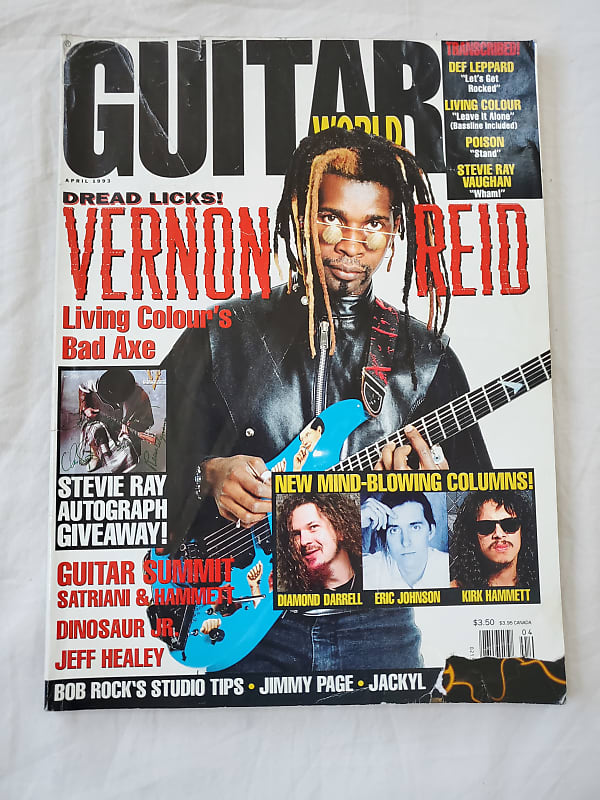 Guitar World Magazine Back Issue April 1993 | Reverb