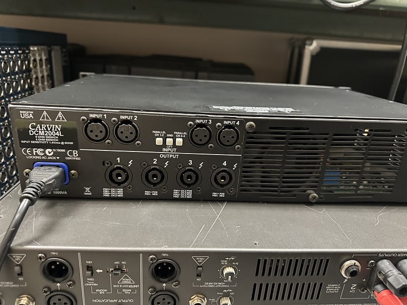 Carvin DCM-2004L Ultra Light 4-channel 2000W Power Amp | Reverb Carvin DCM-2004L Ultra Light 4-channel 2000W Power Amp | Reverb