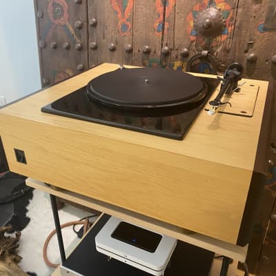 Audiophile modded Lenco L75 turntable, 65 lbs. plinth, Audio Origami Tonearm image 1