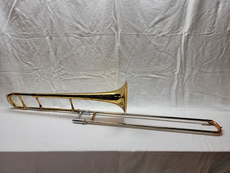Getzen Super Deluxe Tenor Trombone w/ Original Case - Serviced - 586 image 1