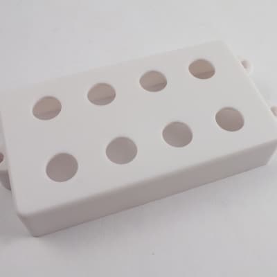 Pickup Cover Open White for STINGRAY BASS style guitars