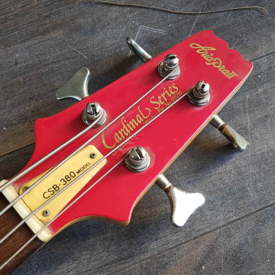 1982 Aria Pro II Japan CSB-380 Cardinal Bass (Made in Japan