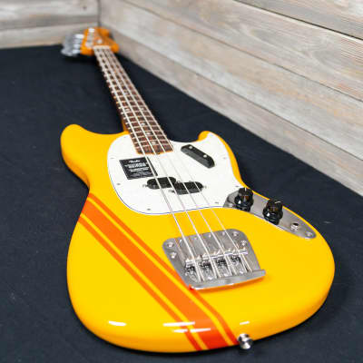 Fender Vintera II Mustang Bass Competition Orange  (7761-8M) image 13