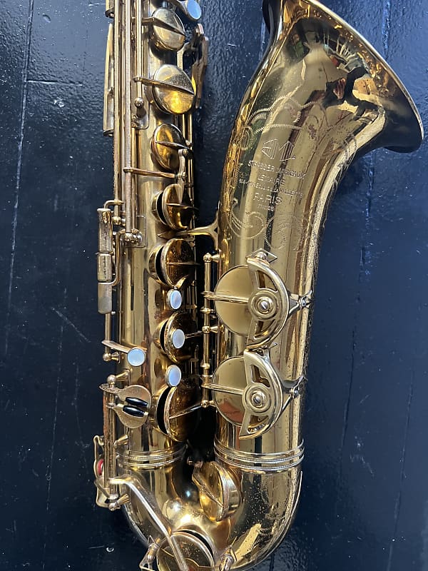 SML Tenor sax rev D 1940 Gold lacquer Reverb