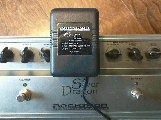 Rocktron Silver Dragon ディストーション Rocktron Silver Dragon Tube Valve Multi Distortion Guitar