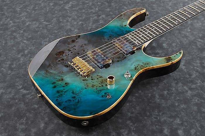 Ibanez RG6PPBFX-TSR RG Premium 6-String Electric Guitar - Tropical Sea Floor