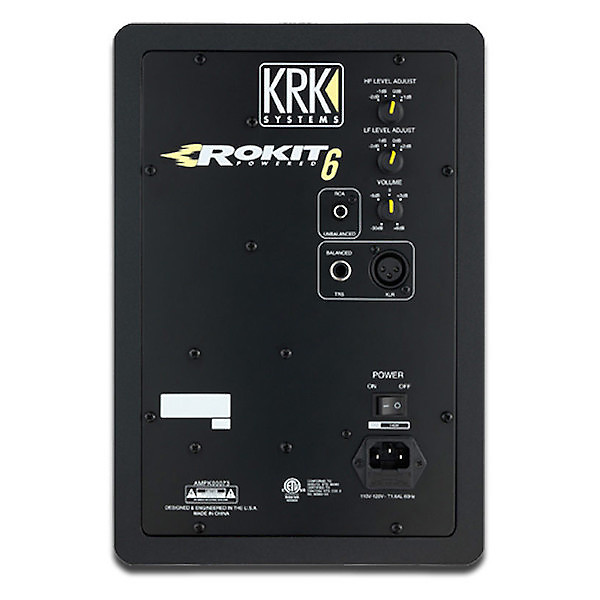 KRK RP-6 Rokit G3 2-Way 6" Active Studio Monitor (Single) image 2