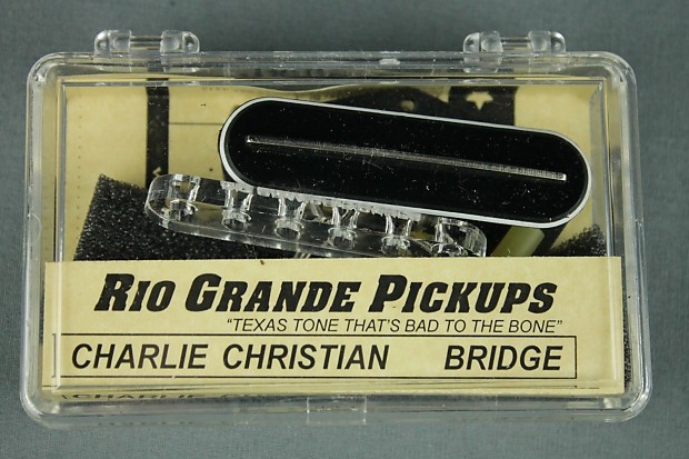 Rio Grande Charlie Christian Telecaster Pickups Black image 1