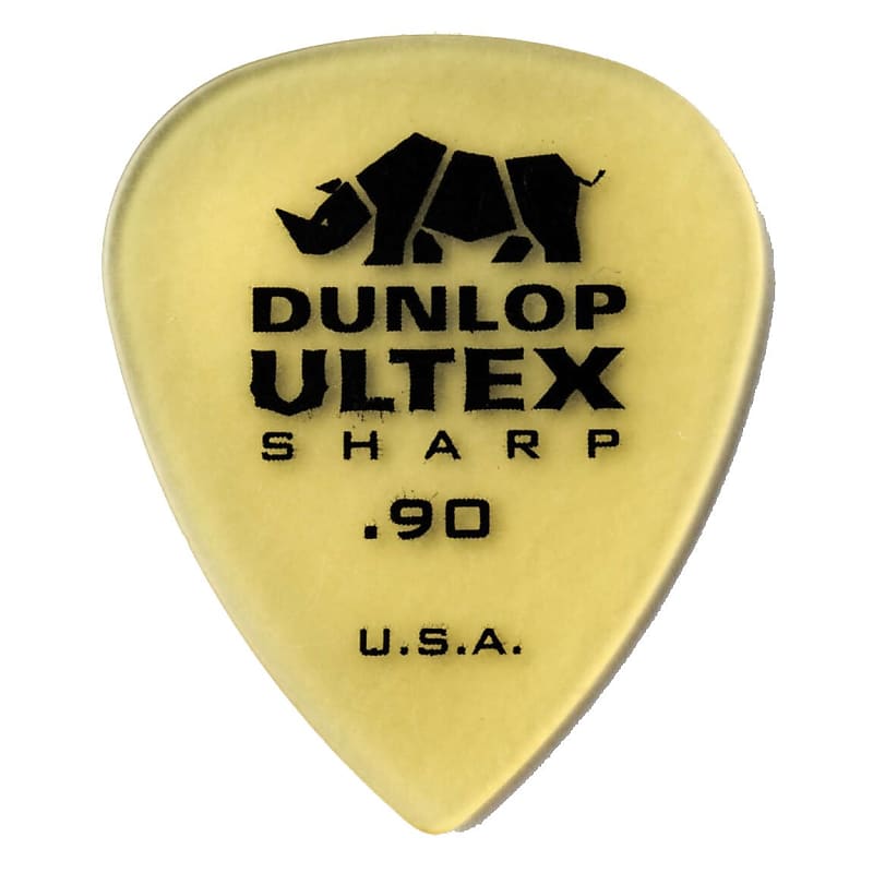 72-Pack! Dunlop Ultex Sharp Pick .90mm 433R.90 image 1
