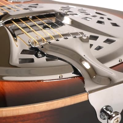 Gold Tone PBR-CA: Paul Beard Signature-Series Roundneck  Resonator Guitar with Cutaway and Case image 8