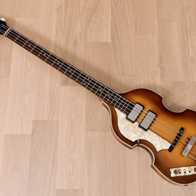 Hofner H500/1-61L Cavern Club '61 Violin Beatle Bass, Left-Handed w/ Case & Tags, 500/1 image 11