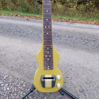 Gibson USA Vintage 1955 Royaltone V2 Lap Steel 1/67 made Bouillon Gold for sale