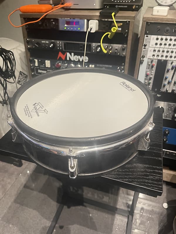 Roland PD-125BK V-Pad 12" Dual Trigger Mesh Drum Pad 2010s - Black image 1