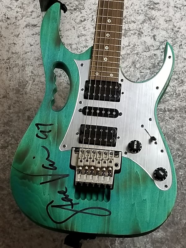 Ibanez JEM7 BSB Steve Vai Signature アイバニ Ibanez JEM7-BSB Steve Vai Signature | Reverb