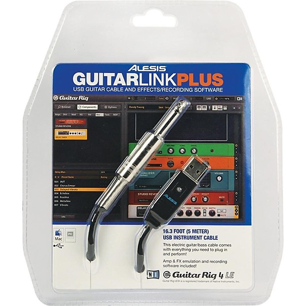 Alesis GuitarLink 1/4" to USB Cable image 1
