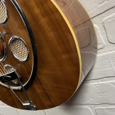 1970's Orpheum Resonator Acoustic Guitar - Del Vecchio Dinamico Replica image 10