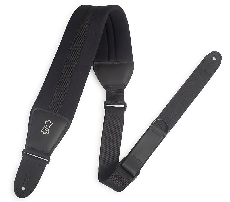 Levy's MRHNP3 3.25" Neoprene Guitar Strap image 1