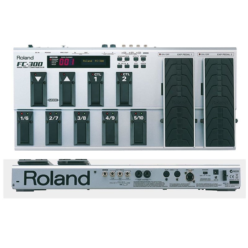 Roland FC-300 MIDI Footswitch Controller