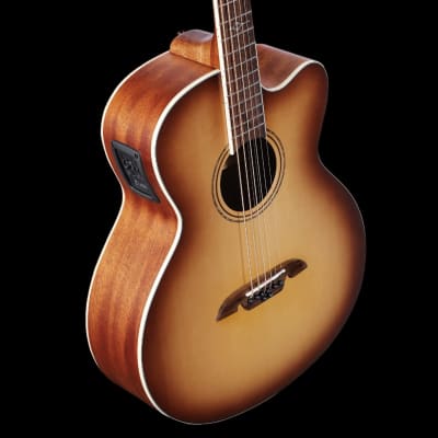 Alvarez ABT60CE8SHB Electric Acoustic 8 String Baritone Guitar image 3
