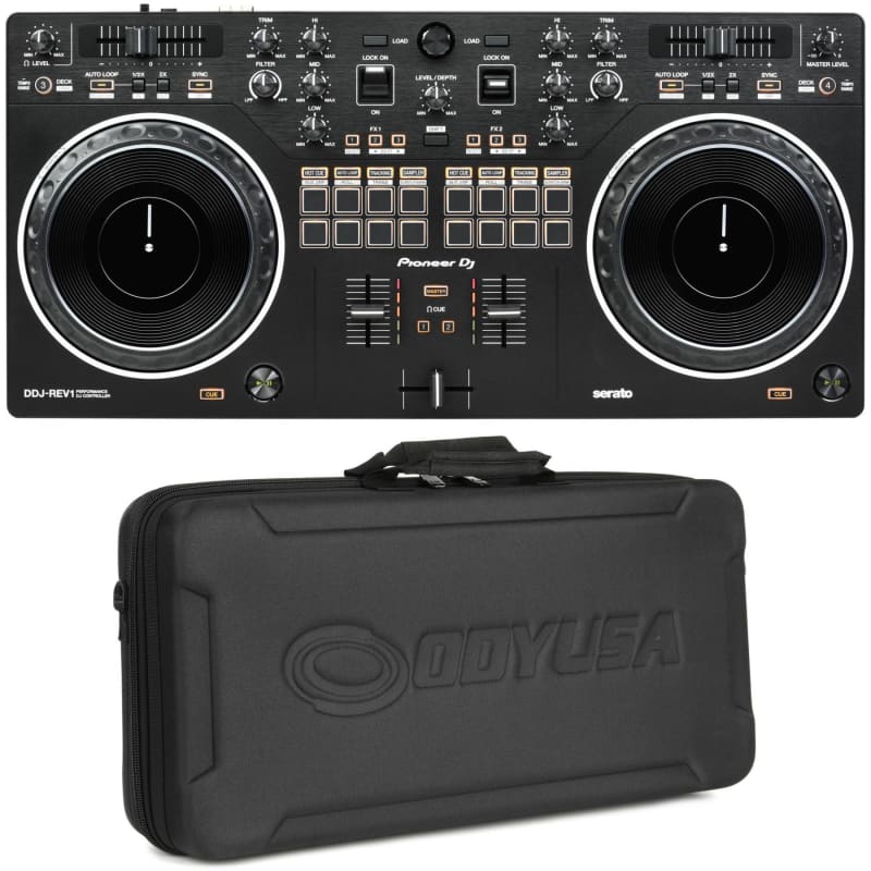  Pioneer DJ DDJ-REV1 Controlador Serato DJ de 2 pisos :  Instrumentos Musicales