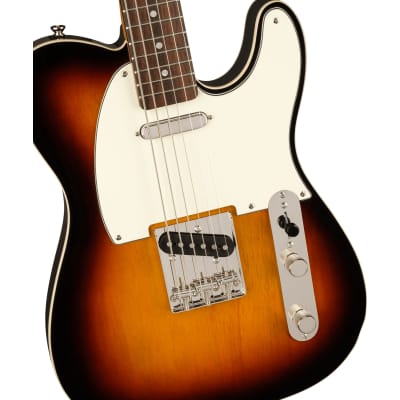 Squier Classic Vibe Baritone Custom Telecaster 3-Color Sunburst - Electric Guitar image 3