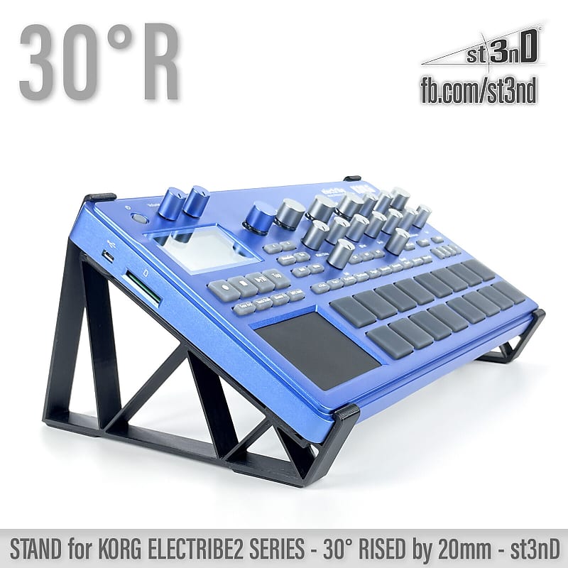 STAND for KORG ELECTRIBE 2 SERIES - 30° Rised - st3nD - 100% Buyer  satisfaction