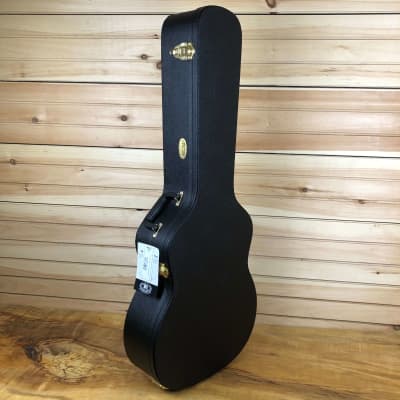 Martin Hardshell Plush Case for 000 Size Guitars - Black w/ Green Interior image 9