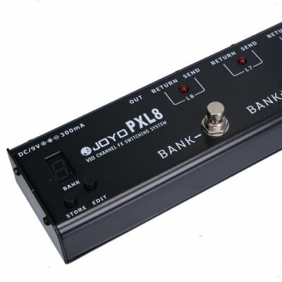 スイッチャー　JOYO PXL8 Joyo PXL8 Programmable Effects Switching System - YouTube