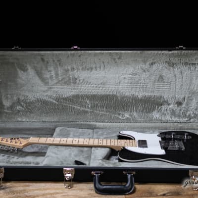ESP LTD Ron Wood Signature Seymour Duncan Guitar w/ Case – Black image 9