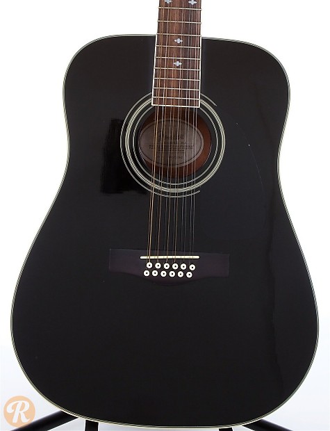 Fender DG-16 12-String Black 1997 image 1