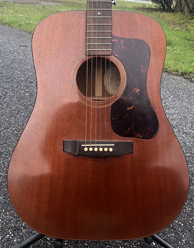 オールマホガニー　ヴィンテージ　'72 guild  D25ch オールマホガニー ヴィンテージ '72 guild D25ch - メルカリ